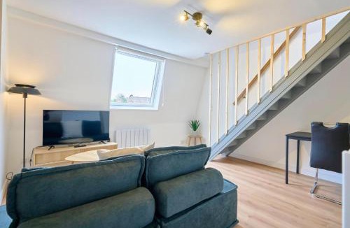 Croix Apartment | Appartement en duplex proche du parc Barbieux