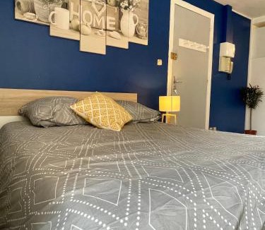 Moissac Apartment | Appartement entier - Moissac centre - 30 m2 - Calme - Cour intérieure Sécurisé vélos - 50m du marché de Moissac