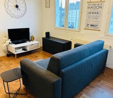 Saint-Nazaire Apartment | Appartement Escale Paquebot Confort et Élégance