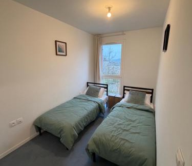 Buchelay Apartment | APPARTEMENT F3 BUCHELAY Calme parking privé proche de la gare