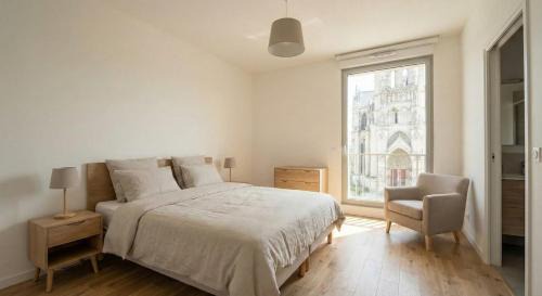 Quartier du Faubourg-Montmartre Apartment | Appartement face à la Cathédrale d'Amiens