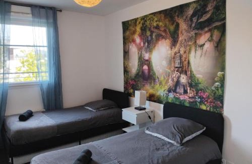 Montevrain Apartment | Appartement family terrasse 6-7pers proche Disney et gare