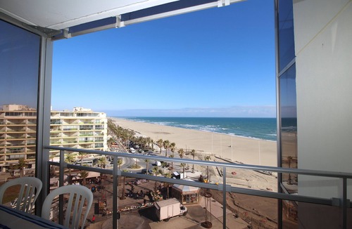 La Cote Radieuse Apartment | Appartement 2 Pièces à Canet avec Vue Mer