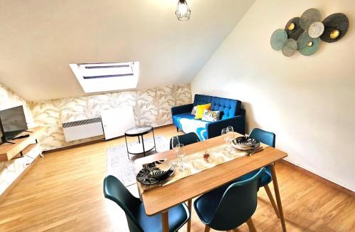 Charleville-Mezieres Apartment | Appartement cosy avec bureau 35m2 au 2e étage