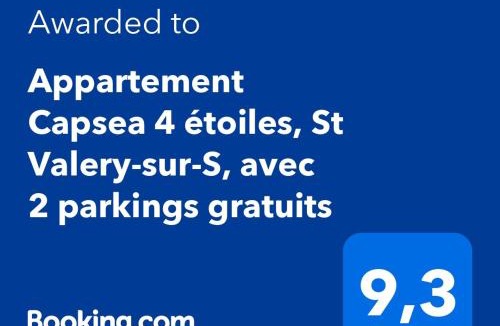 Saint-Valery-sur-Somme Apartment | Appartement Capsea 4 étoiles, St Valery-sur-S, avec 2 parkings gratuits