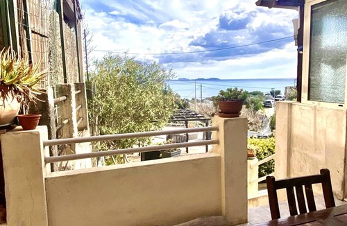 Niolon Apartment | Appartement Laura. Terrasse, vue mer