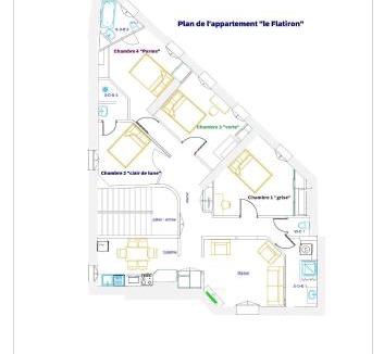 Tarbes Apartment | Appartement le Flatiron - 4 chambres