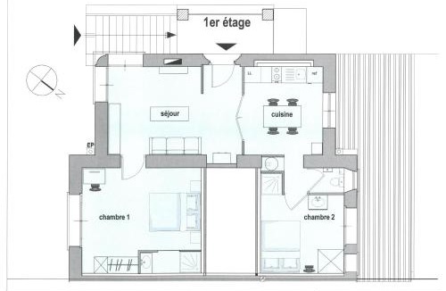 Poitiers Apartment | Appartement Les Acanthes 2ch Poitiers centre