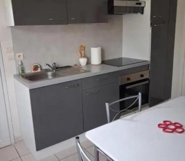 Flore Apartment | Appartement lumineux avec jardin à Le Mans, 35 m², 2 pers.