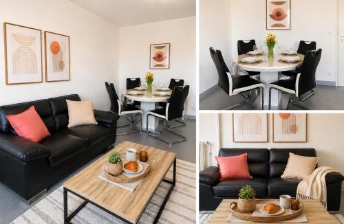 Ronchin Apartment | Appartement lumineux avec balcon & espace bureau