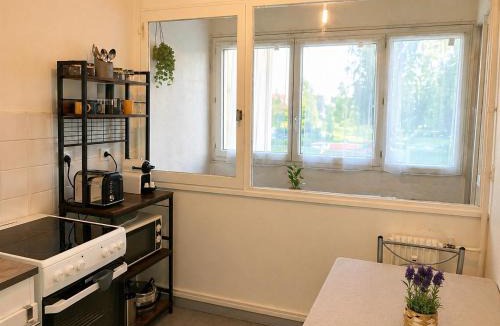 Ronchin Apartment | Appartement lumineux avec balcon & espace bureau