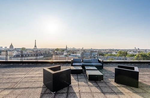 Saint-Thomas-d'Aquin Apartment | Appartement-luxe-Saint-Germain-des-pres-penthouse 360-degree city views