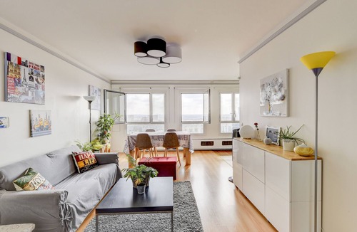13th Arrondissement Apartment | Appartement Place d'Italie superbe vue