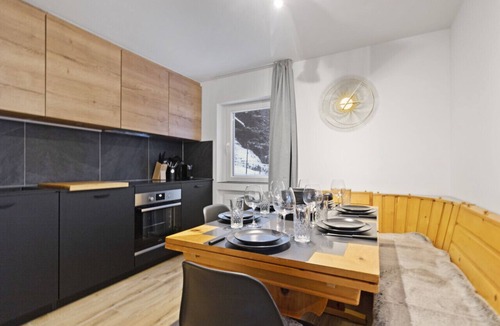 Saas-Fee Apartment | Appartement rénové avec sauna privé