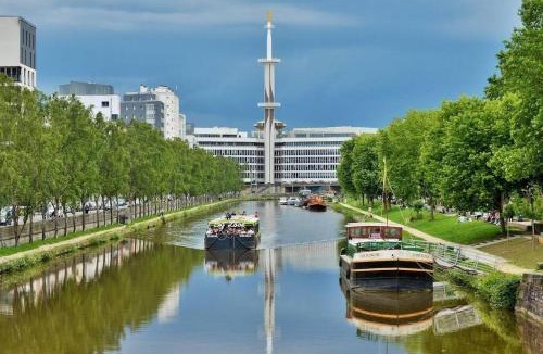 Moulin du Comte Apartment | Appartement Rennes stade parking gratuit