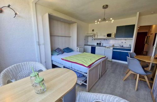 Saint-Cyprien Plage Apartment | Appartement studio cabine 4 personnes SAINT CYPRIEN SC580-D47