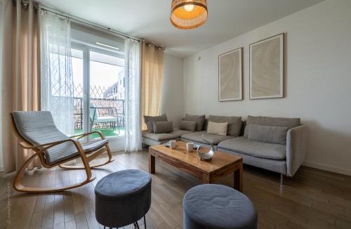 Saint-Ouen Apartment | Appartement Spacieux - 6 personnes - 2 salles de bains - Proche Paris