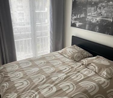 Bezons Apartment | Appartement spacieux avec vue sur la Tour Eiffel