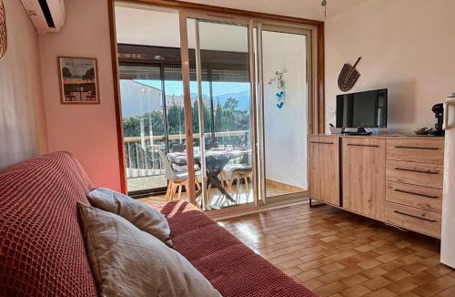 Argeles Plage Apartment | Appartement Studio - cabine 4 couchages ARGELES SUR MER AR030-053