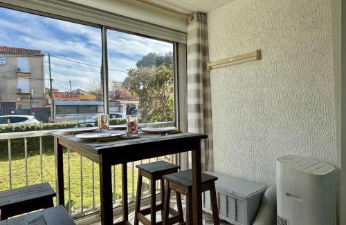 Argeles Plage Apartment | Appartement Studio cabine 4 couchages ARGELES SUR MER AR020-007