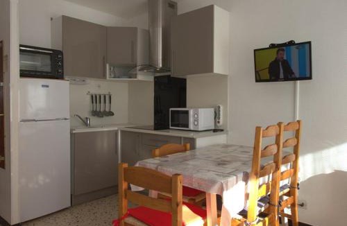 Balaruc-les-Bains Apartment | Appartement T1 avec balcon, climatisation et parking près du Parc Charles de Gaulle à Balaruc-les-Bains - FR-1-553-101