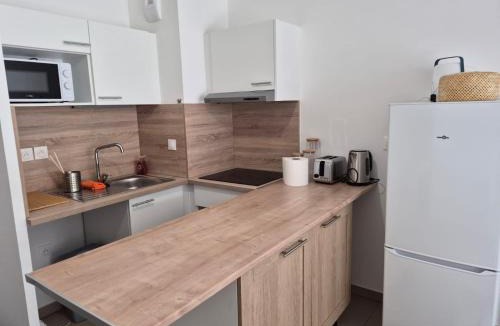 Aiguerelles Apartment | Appartement T2 tout confort avec terrasse avec Parking