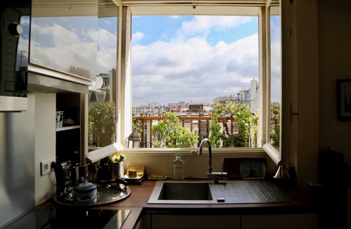 Quartier des Grandes-Carrieres Apartment | Appartement Terrasse Avec vue sur le Sacré Coeur