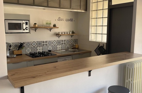 Vernet-les-Bains Apartment | Appartement Tout Équipé Avec Balcon et Deux Chambres