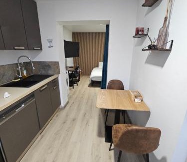 Saint-Priest Apartment | Appartement Type 1 avec parking