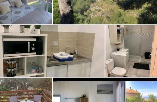 Verduron Apartment | Appartement Verduron haut, vue Mer