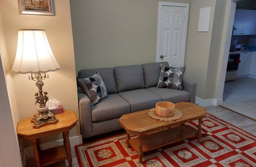 Longueuil Apartment | Appartements Cartier. Free parking. Backyard.