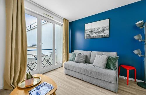 Issy-les-Moulineaux Apartment | Appt avec balcon et vue Tour Eiffel - Tram Expo
