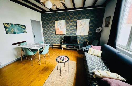 Valenciennes Apartment | Apt Des Artistes, 3 min À Pied Gare et Centre