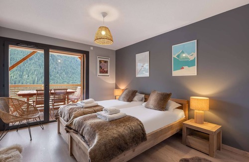 Chatel Apartment | Apt for 6 pers - modern, central, next to ski slopes