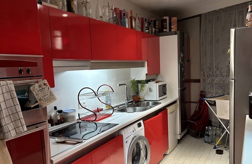 Puteaux Apartment | APT WITH AIR CONDITIONING, TERRACE PANORAMIC VIEW OVER PARIS AT RIVER SEINE SIDE