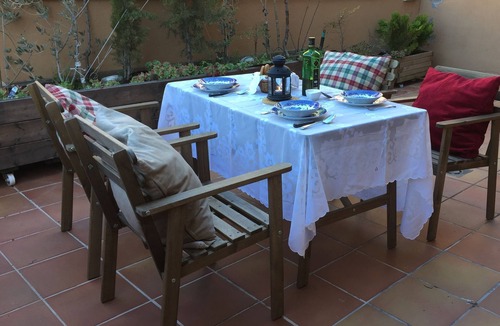 Ainsa-Sobrarbe Apartment | Apt. With terrace/garden of 40m2 in Ainsa Pyrenees
