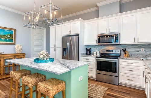 Dauphin Island House | Aqua Pearl | Open July 18th week. Gulf Front | Pool