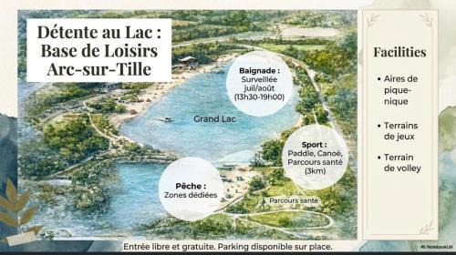 Mirebeau-sur-Beze Bed & Breakfast | Arboréa, charmant loft