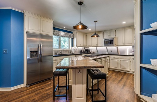 South Tulsa House | Arch House | 4BR Tulsa | Pool + Game Room