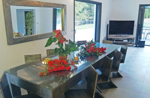 Saint-Genies-de-Comolas House | Architect villa, 12x7 infinity pool, near Avignon, Orange, 14 pers.