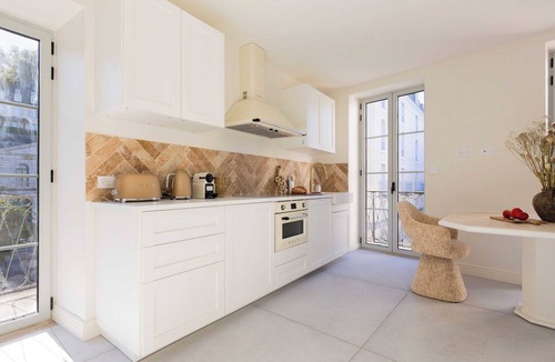 Bagneres-de-Bigorre Apartment | Architect-designed 2-bedroom duplex Balcony facing the spa