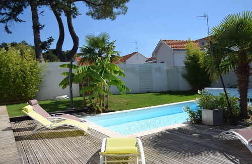 La Bernerie-en-Retz House | Architect-designed villa - Beach - 5mn from center of Pornic - Heated pool
