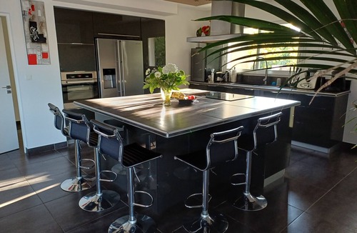 Salleles-d'Aude Villa | Architect-designed villa, not overlooked, heated pool, 30 minutes from the beach at Gruissan