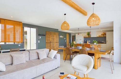 Rivedoux-Plage House | Architect-designed villa with heated pool and garden