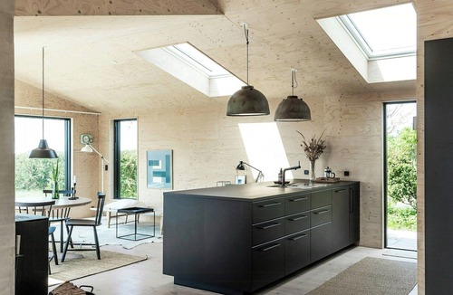 Jægerspris House | Architect-designed cedarwood house by Isefjord