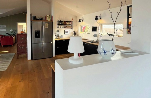 Hjarbæk House | Architect-designed house with private beach