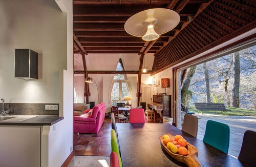 Beost House | Architect's house not overlooked in the Ossau valley, spa & sauna, 7000m2 park