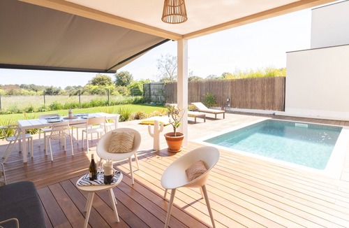 Saint-Jean-de-Vedas House | Architectural villa-Luxury&Nature-6 persons