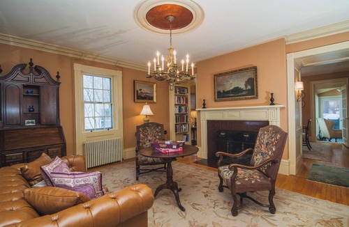 Machias House | Architectural Gem - 1832 Bulfinch Mansion + Patio