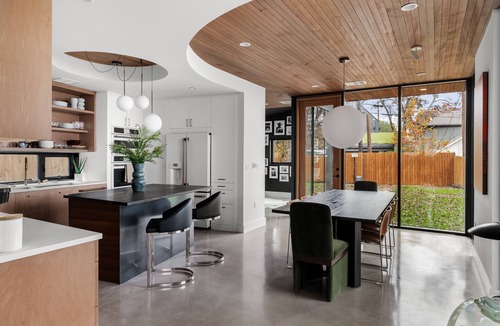 Holly House | Architectural Gem w/Rooftop Terrace + Heated Pool
